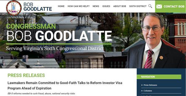 国会议员致力诚意谈判，力争428前实现EB-5改革